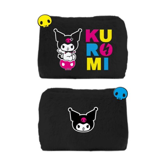 Picture of Pyramid: Kuromi - Punk Rocking Out Plush Pencil Case (SR2402482)