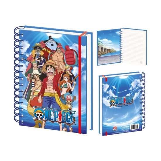 Picture of Pyramid: One Piece - Crew A5 Wiro Notebook (SR2400480)
