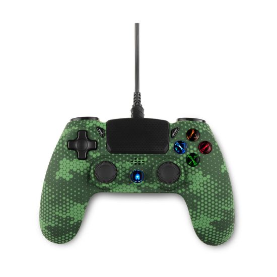 Picture of Spartan Gear - Hoplite 2 Wired Controller (compatible with PC and playstation 4) (color: green camo)