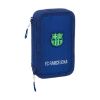 Picture of Safta: FC Barcelona - Double Filled Pencil Case (28pcs) Navy Blue (412525854)