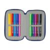 Picture of Safta: FC Barcelona - Double Filled Pencil Case (28pcs) Navy Blue (412525854)