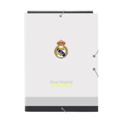 Picture of Safta: Real Madrid 25/26 Home Kit - Folio Cardboard Elastic Binder (512554068)