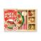 Picture of Melissa & Doug Pretend Play: Wood - Pizza Party Playset (6074863)
