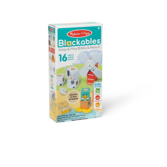 Picture of Melissa & Doug Bloackables: Farm Friends (6074896)