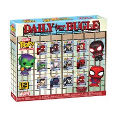 Picture of Funko Bitty Pop! Collector Pack! Marvel: Spider-Man - Daily Bugle 12 Pack (Special Edition) Vinyl Figures