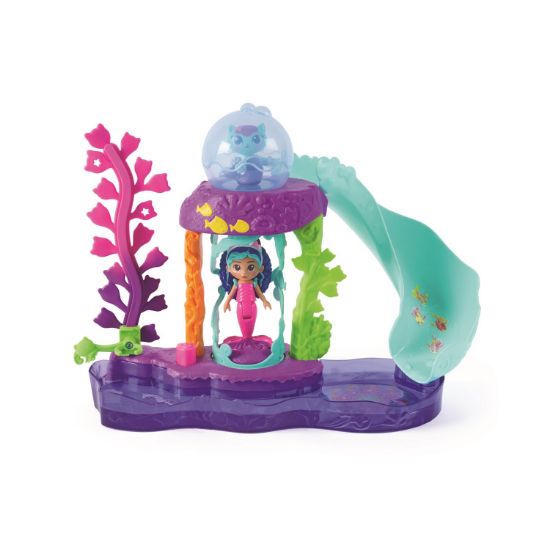 Picture of Spin Master Gabby's Dollhouse: The Movie - 'MerCat's' Colorful Kitty Aquarium Playset (6074401)*