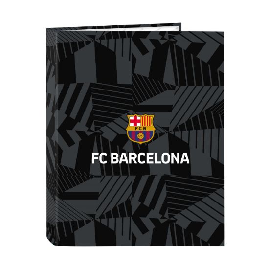 Picture of Safta: F.C.Barcelona - Folio Cardboard 4 Rings Binder Black (512426067)