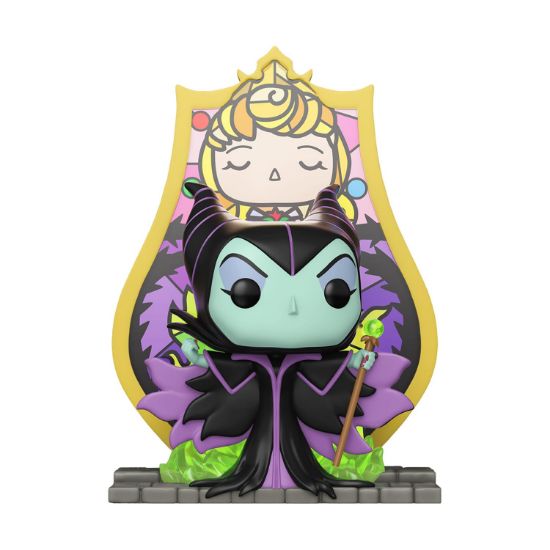 Picture of Funko Pop! Deluxe: Disney Sleeping Beauty - Maleficent (Stained Glass) #1610 Vinyl Figure
