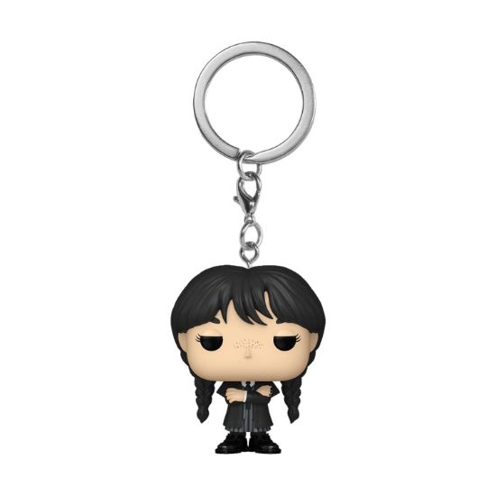 Picture of Funko Pocket Pop!: Wednesday - Wednesday Addams Vinyl Figure Keychain