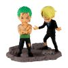 Picture of Banpresto World Collectable Figure Log Stories: One Piece - Roronoa Zoro & Sanji Figures (8cm) (29523)