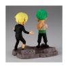 Picture of Banpresto World Collectable Figure Log Stories: One Piece - Roronoa Zoro & Sanji Figures (8cm) (29523)