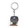 Picture of Funko Pocket Pop!: Marvel Zombies - Zombie Captain America Bobble-Head Vinyl Figure Keychain