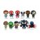 Picture of Monogram Marvel: Spider-man (Series1) (Friendly neighborhood) (Blind Bag/Random) 3D Foam Bag Clips Figures (69040)