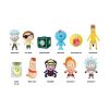 Picture of Monogram: Rick and Morty (Series2) (Blind Bag/Random) 3D Foam Bag Clips Figures (74030)