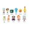 Picture of Monogram: Rick and Morty (Series2) (Blind Bag/Random) 3D Foam Bag Clips Figures (74030)