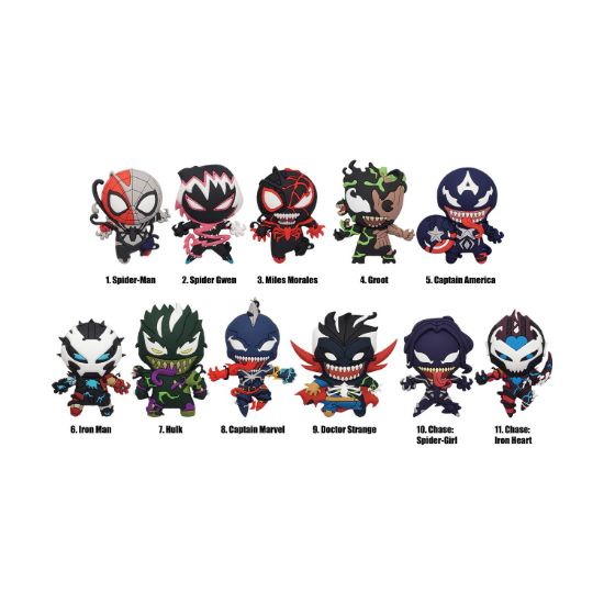 Picture of Monogram Marvel: Venom (Series2) (Blind Bag/Random) 3D Foam Bag Clips (68625)