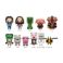Picture of Monogram: Minecraft Movie (Series1) (Blind Bag/Random) 3D Foam Bag Clips (37035)