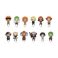 Picture of Monogram: One Piece (Series1) (Blind Bag/Random) 3D Foam Bag Clips Figures (32530)
