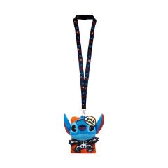 Picture of Monogram Disney: Lilo & Stitch - Stitch Skeleton Deluxe Lanyard with Pouch Card Holder (83078)