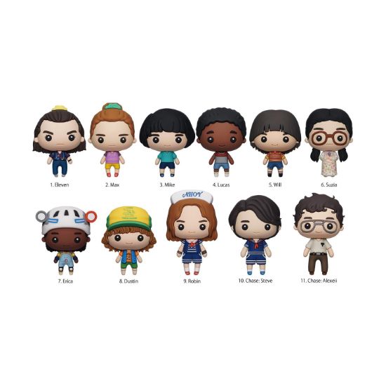 Picture of Monogram: Stranger Things (Series3) (Blind Bag/Random) 3D Foam Bag Clips Figures (32560)