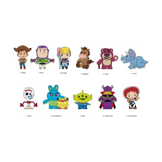 Picture of Monogram Pixar: Toy Story 30th Anniversary (Series67) (Blind Bag/Random) 3D Foam Bag Clips Figures (29675)
