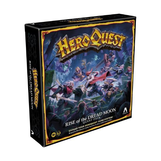 Picture of Hasbro Avalon Hill HeroQuest: Rise of the Dread Moon Quest Pack (Expansion) (English Language) (F6646UU0)
