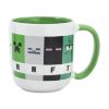 Picture of Stor: Minecraft Squared Pattern - Young Adult Ceramic Elite Mug In Gift Box (385ml) (75618)