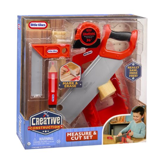 Picture of Little Tikes Creative Construction Σετ Μέτρησης & Κοπής (643255)
