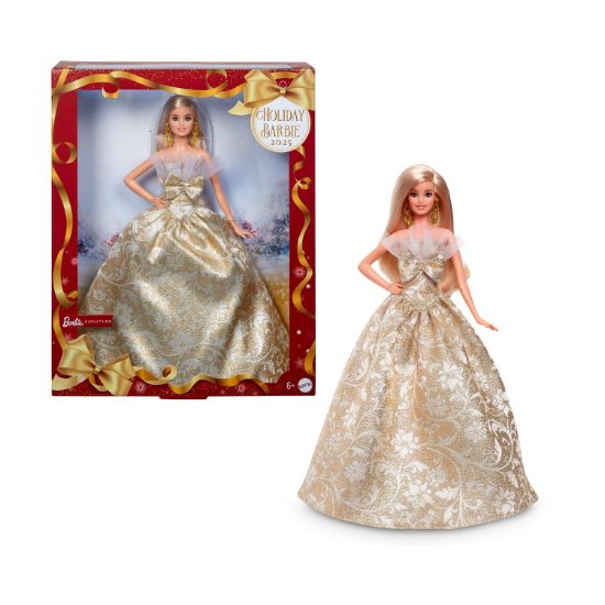 Picture of Mattel Barbie Signature: Holiday 2025 - Blonde Doll (JBH95)