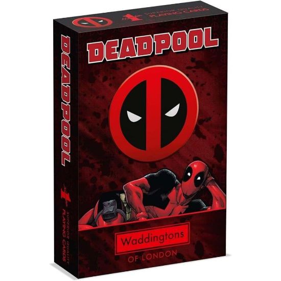 Picture of Winning Moves: Waddingtons No.1 - Deadpool Playing Cards (WM04686-EN1)