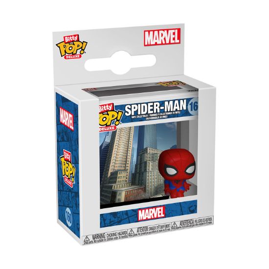 Picture of Funko Bitty Pop! Deluxe: Marvel Spider-Man(Cityscape) #160 Vinyl Figure