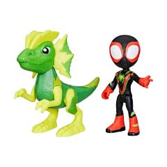 Picture of Hasbro Dinsey Marvel: Spidey And His Amazing Friends Dino-Webs - Miles ''Spin'' Morales & Marvel's Electrosaurus (G0121)