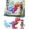 Picture of Hasbro Disney Marvel: Spidey And His Amazing Friends Dino-Webs - Spidey-Rex & Miles ''Spin'' Morales (G0124)