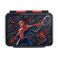 Picture of Stor: Marvel: Spiderman Black Board -  Stainless Steel Clamp Rectangular Sandwich Box (1100ml) (74756)