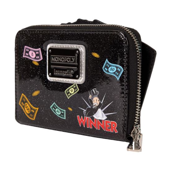 Picture of Loungefly Hasbro: Monopoly Money Zip Around Wallet (HASWA0001)