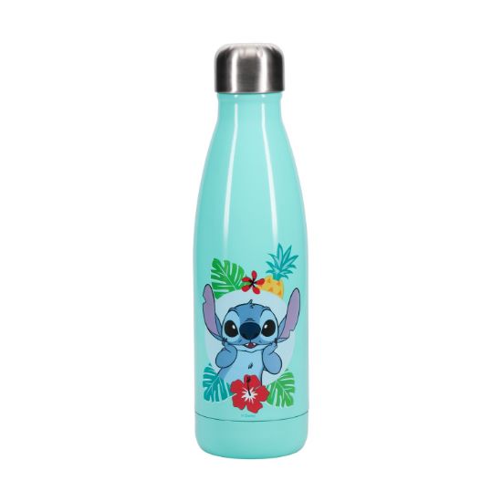 Picture of Paladone: Disney Stitch - Metal Water Bottle (500ml) (PP10960LSV2)