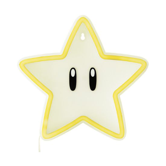 Picture of Paladone: Super Mario - Super Star Wall Mountable LED Neon Light (PP14711NNVN)
