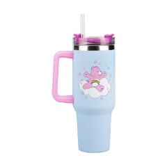Picture of Paladone: Care Bears- 1200ml Insulated Cup And Straw (PP14607CB)