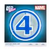 Picture of Paladone Marvel: Fantastic 4 - Wall Mountable LED Neon Light (PP14789MUVN)