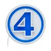 Picture of Paladone Marvel: Fantastic 4 - Wall Mountable LED Neon Light (PP14789MUVN)