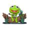 Picture of Funko Pop! Deluxe: The Muppets - Kermit with Banjo #1673 Vinyl Figure