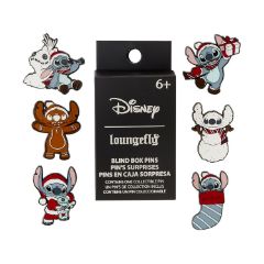 Picture of Loungefly Disney: Lilo & Stitch - Holiday Mystery Box Pin Set (WDPN3215)