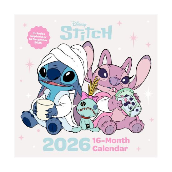 Picture of Pyramid Disney: Lilo & Stitch 2026 Square Calendar (C2402844)