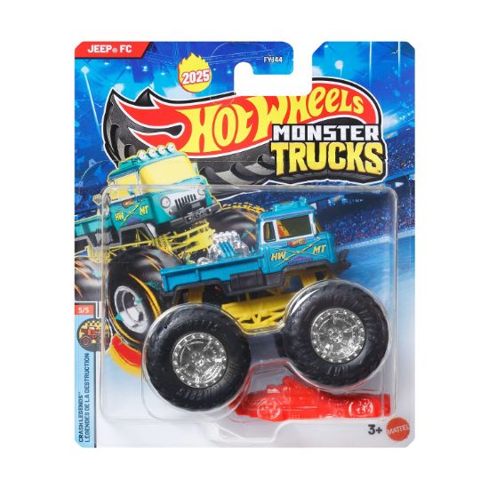Picture of Mattel Hot Wheels Monster Trucks: HWMT Twenty-Five - Jeep FC Die-Cast Vehicle (JCD67)